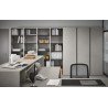 Modular workspace M - Italian design for office