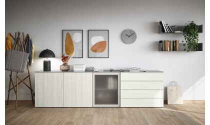 Modular workspace M - Italian design for office