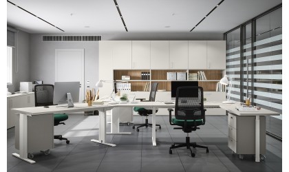 Modular workspace M - Italian design for office
