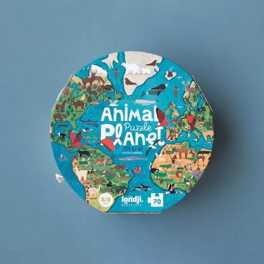 Children’s Puzzle – Animals of the World: Become a Little Zoologist