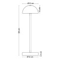 Fonzy Lampe de Table Rechargeable – Dyberg Larsen