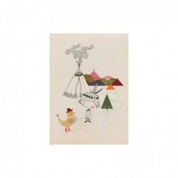Affiche – Tipi A4 – (Swantje & Frieda)