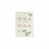 Affiche – Origami avion vert