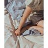 Housse de duvet enfant SEA NOTES en coton bio – 140x200 cm