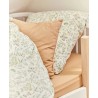 Organic cotton children's duvet cover SUMMER FLOWERS – 140x200 cm