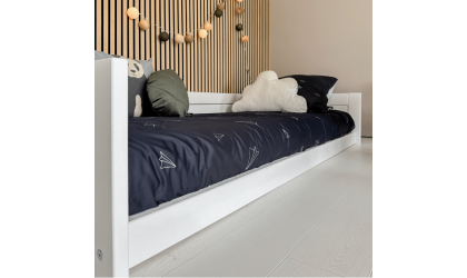 LIFETIME Montessori Kids' Bed 90x200 cm Pine Wood – Safe, Evolving & S