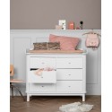 Commode à Langer Seaside 6 Tiroirs – Élégance et Rangement pour Bébé