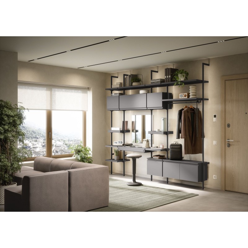 Espace de télétravail modulable – Home office sur mesure