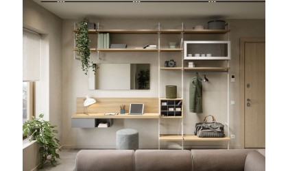 Espace de télétravail modulable – Home office sur mesure