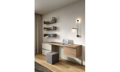 Espace de télétravail modulable – Home office sur mesure