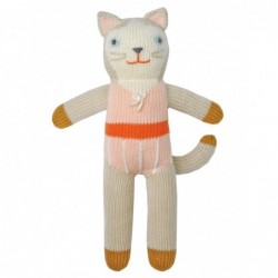 Petite peluche en tricot – Colette la Chatte