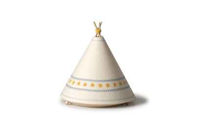 Lampe de table – Tipi – Jaune / Rouge / Bleu