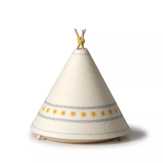 Lampe de table – Tipi – Jaune / Rouge / Bleu