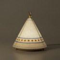Lampe de table – Tipi – Jaune / Rouge / Bleu