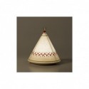 Lampe de table – Tipi – Jaune / Rouge / Bleu