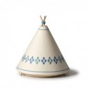 Lampe de table – Tipi – Jaune / Rouge / Bleu
