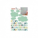 Sticker – Nuages et gouttes