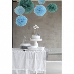 Décoration suspendue – POM Grand – Bleu
