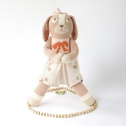Petite peluche en tricot – Belle