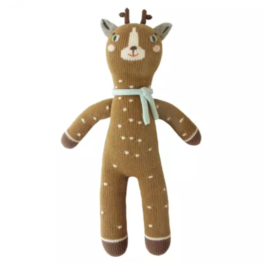 Petite peluche en tricot – Jasper le cerf