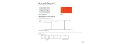 Armoire 2-3 portes battantes