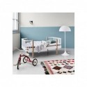 Lit junior – Wood Collection – Blanc/chêne