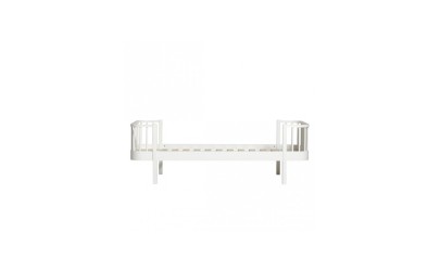 Lit junior – Wood Collection – Blanc (Large)