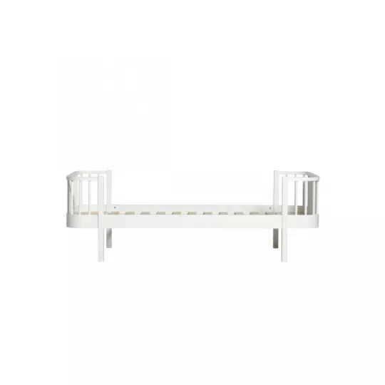 Lit junior – Wood Collection – Blanc (Large)
