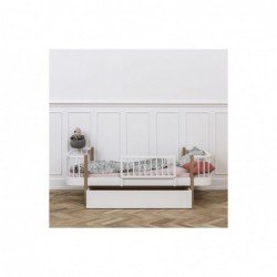 Lit junior – Wood Collection – Blanc (Large)