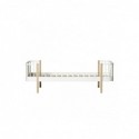 Lit junior – Wood Collection – Blanc/chêne (Large)