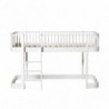 Lit mezzanine bas – Wood Collection – Blanc