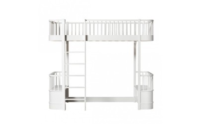 Lit mezzanine – Wood Collection – Blanc