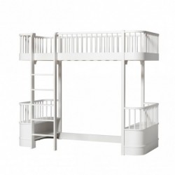 Lit mezzanine – Wood Collection – Blanc
