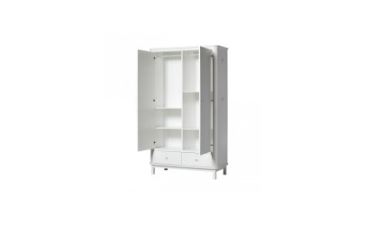 Armoire – Wood Collection – Blanc (2 portes)