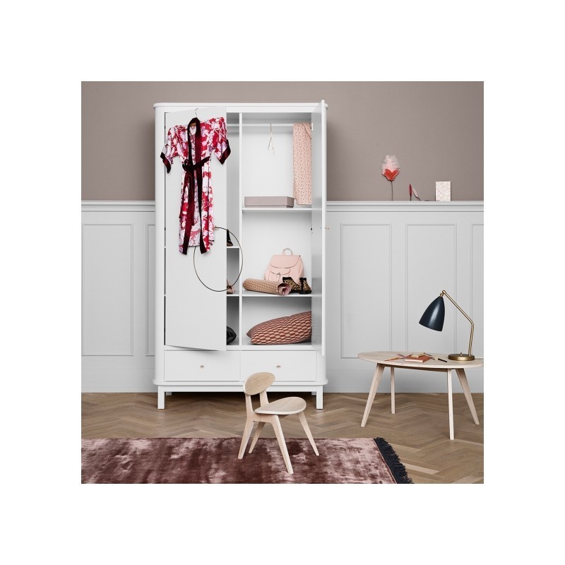 Armoire enfant 2 portes - Oliver Furniture - Petit Toi Lausanne