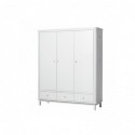Armoire – Wood Collection – Blanc (3 portes)