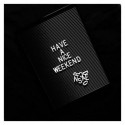 Tableau Noir Vintage – Lettres Blanches