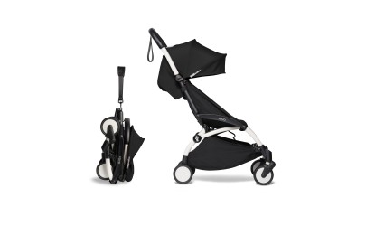 Poussette YOYO2 Babyzen complète – Noir, châssis blanc