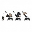 Poussette YOYO2 Babyzen complète –  Gris Taupe, châssis blanc