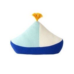 Coussin – bateau – bleu