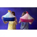 Coussin – bateau – rose