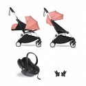 Poussette YOYO2 Babyzen complète – Ginger, châssis blanc