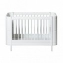 Lit de bébé évolutif – Wood Mini Collection – Blanc