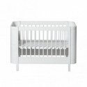 Lit de bébé évolutif – Wood Mini Collection – Blanc