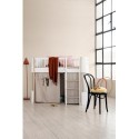 Lit mezzanine bas – Wood Mini Collection – Blanc/chêne