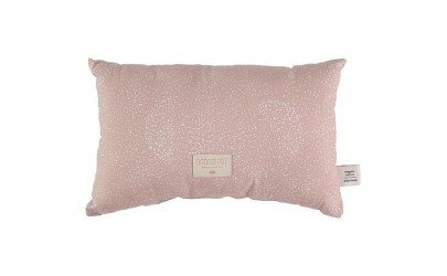 cushion-laurel-white-bubble-misty-pink-nobodinoz-petit-toi-lausanne