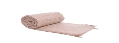 Tour de lit Nest – white bubble / misty pink