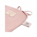 Tour de lit Nest – white bubble / misty pink