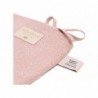 Tour de lit Nest – white bubble / misty pink