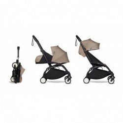 Poussette YOYO2 Babyzen complète –  Gris Taupe, châssis noir